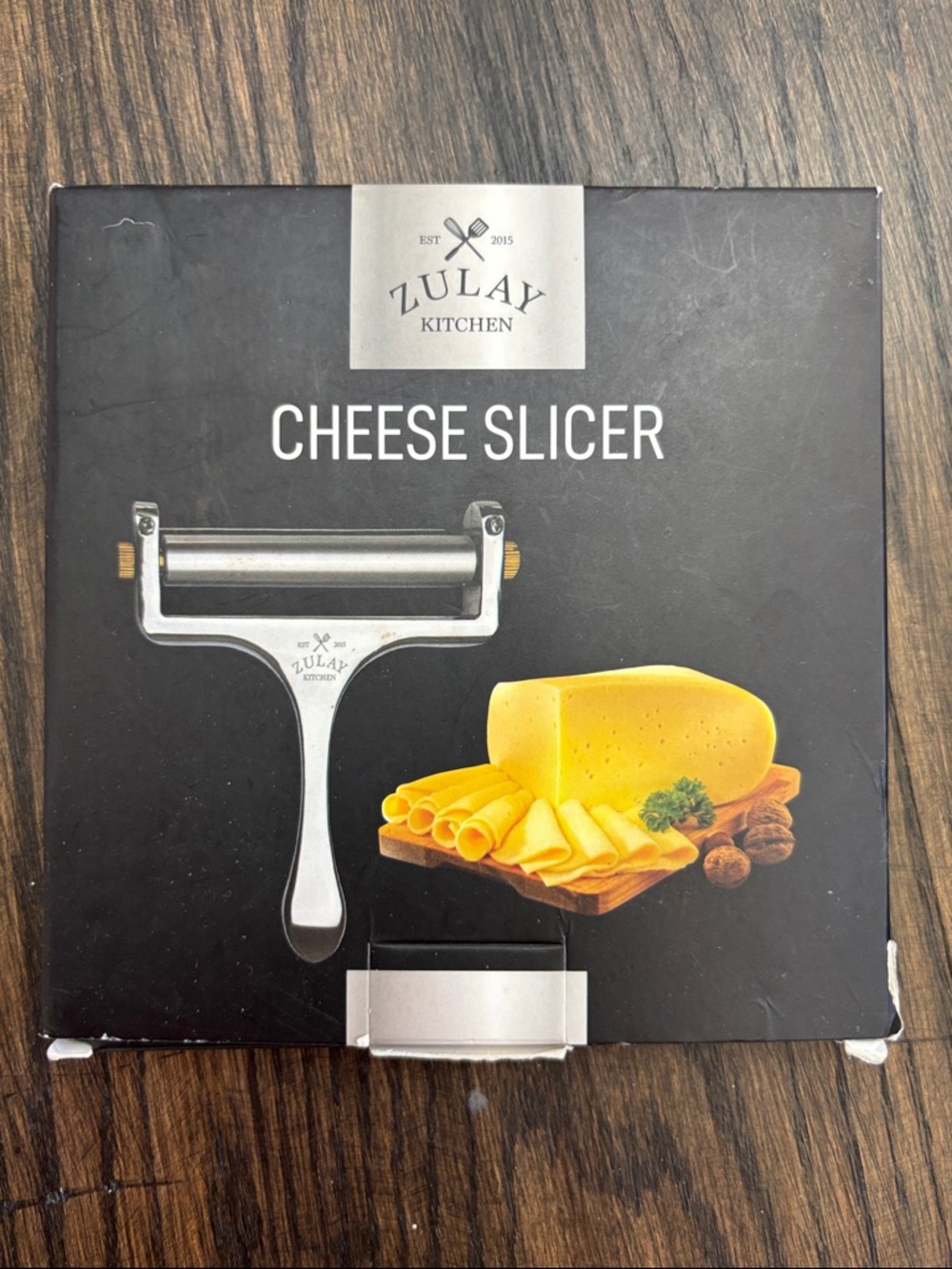 Zulay Stainless Steel Cheese Slicer, NWT